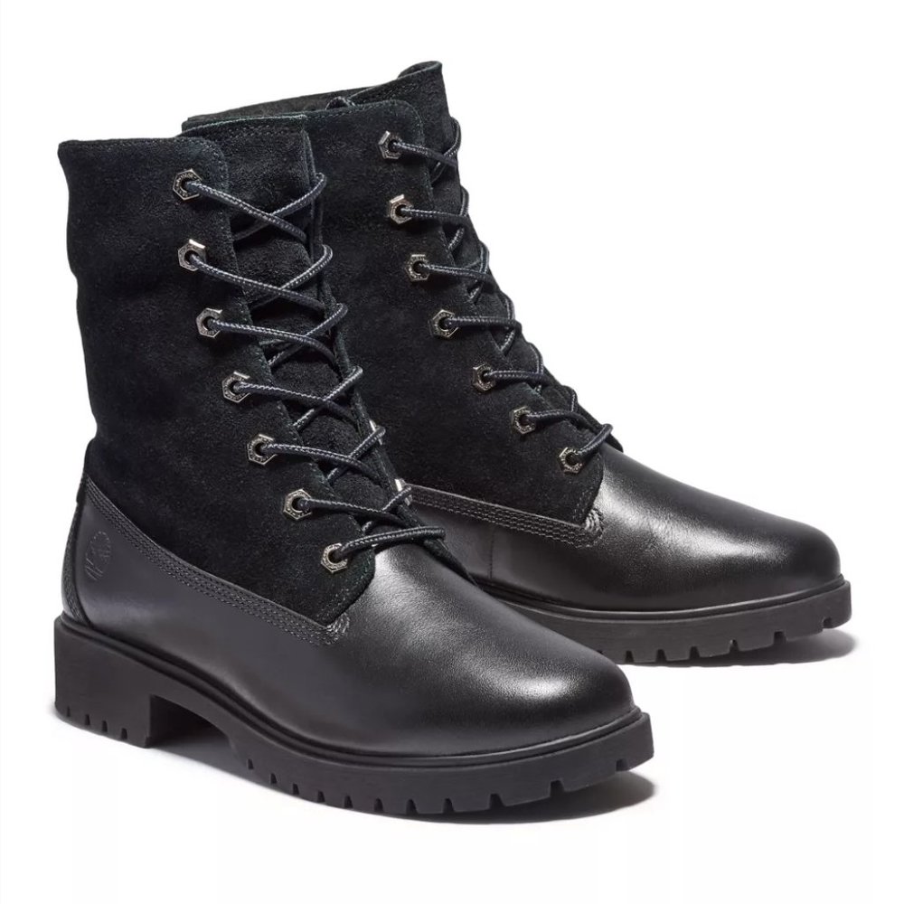 NWOT Timberland Jayne Fleece Lined Waterproof Boot size 8 - Picture 4 of 15